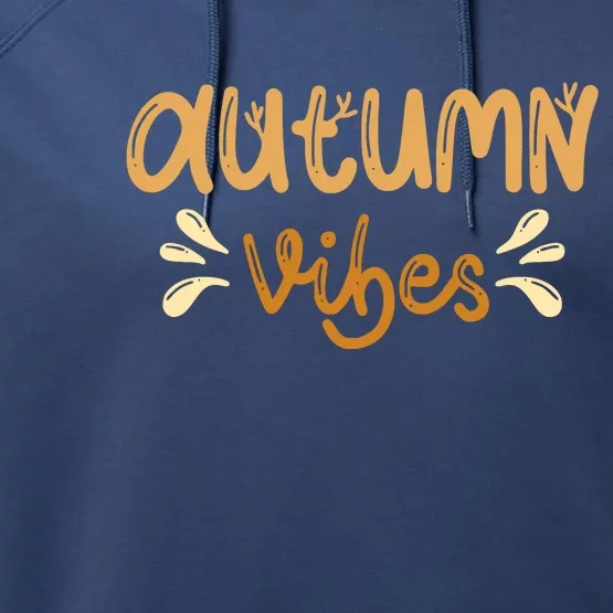 Autumn Vibes Performance Fleece Hoodie