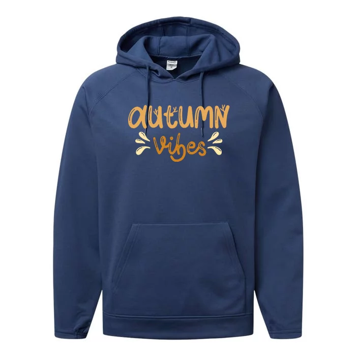 Autumn Vibes Performance Fleece Hoodie