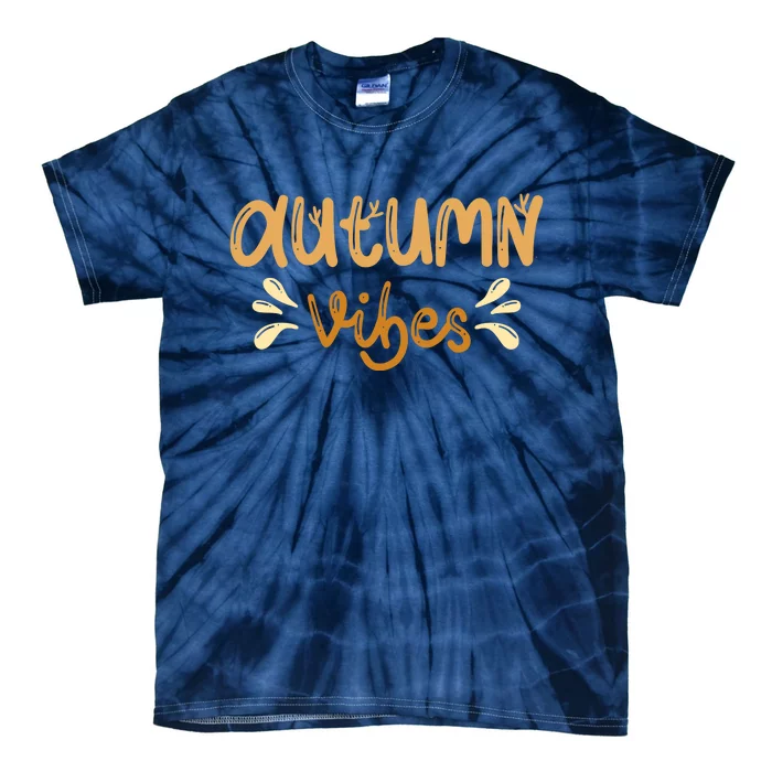 Autumn Vibes Tie-Dye T-Shirt