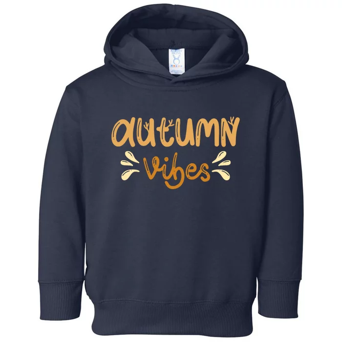 Autumn Vibes Toddler Hoodie