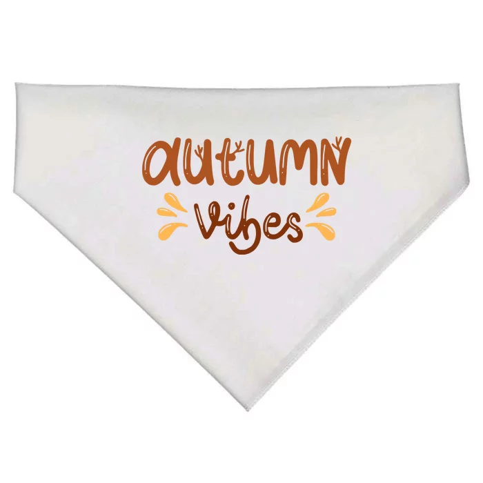 Autumn Vibes USA-Made Doggie Bandana