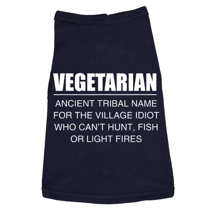 Anti Vegetarian Anti Vegan Doggie Tank