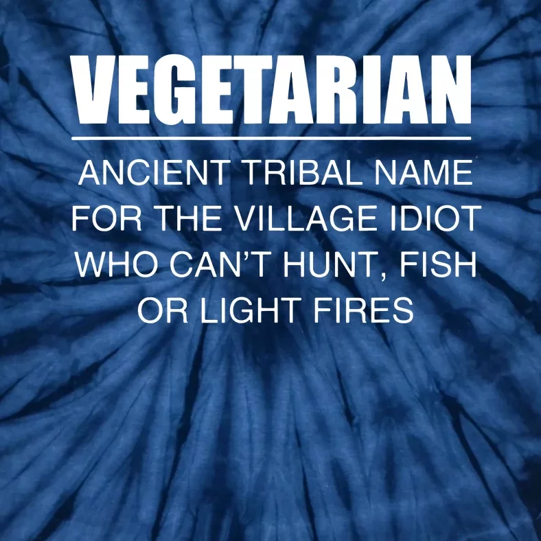 Anti Vegetarian Anti Vegan Tie-Dye T-Shirt