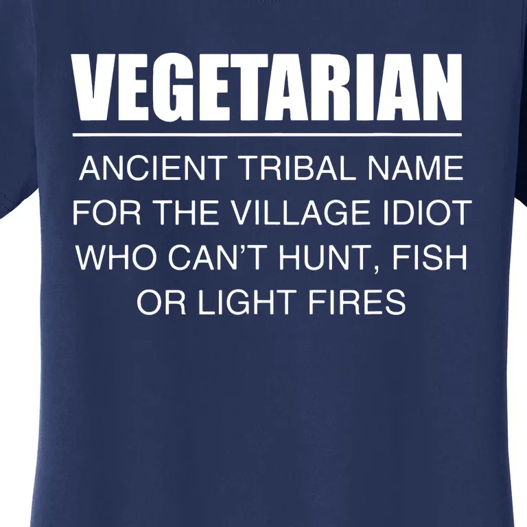 Anti Vegetarian Anti Vegan Women's T-Shirt