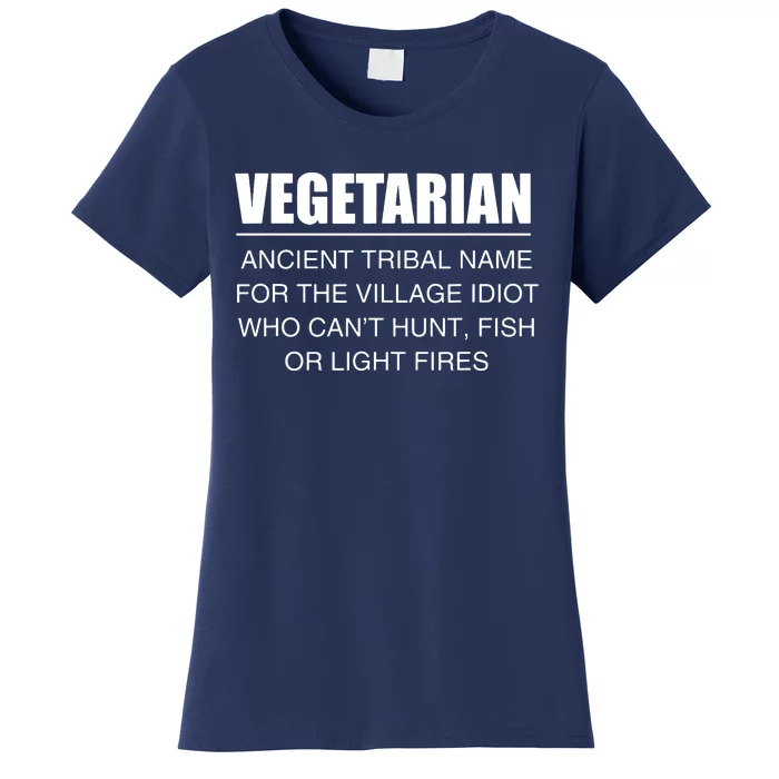 Anti Vegetarian Anti Vegan Women's T-Shirt