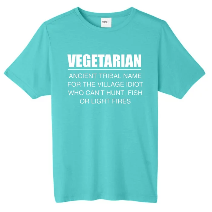 Anti Vegetarian Anti Vegan ChromaSoft Performance T-Shirt