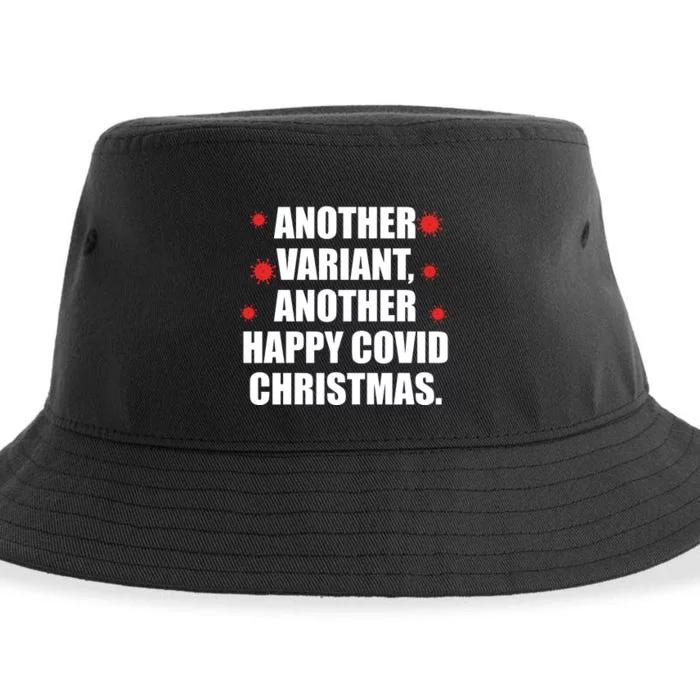 Another Variant Another Happy Covid Christmas Sustainable Bucket Hat