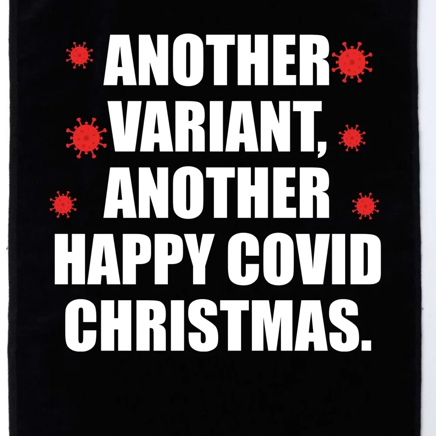 Another Variant Another Happy Covid Christmas Platinum Collection Golf Towel