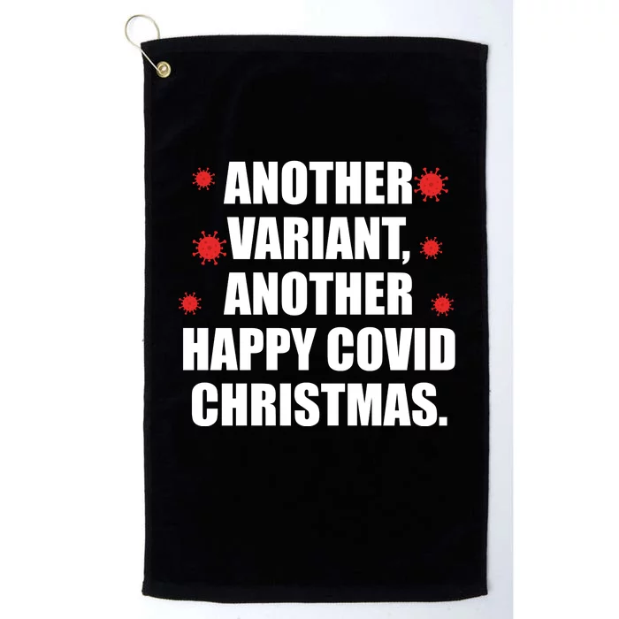 Another Variant Another Happy Covid Christmas Platinum Collection Golf Towel