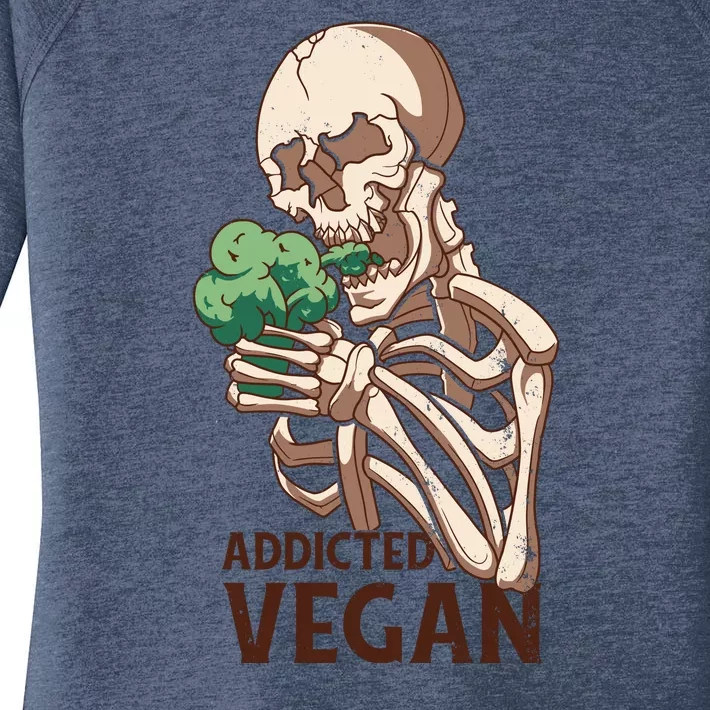 Addicted Vegan Women's Perfect Tri Tunic Long Sleeve Shirt