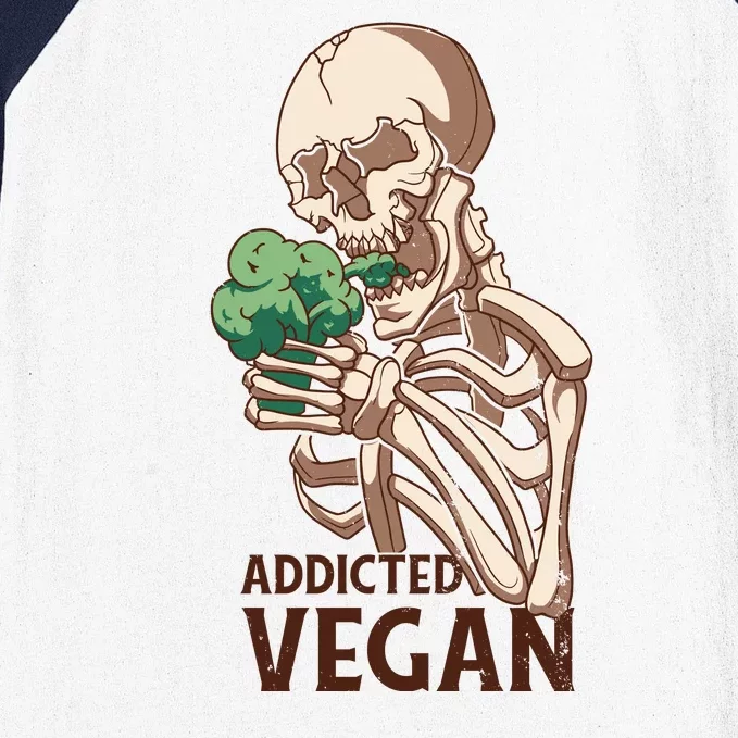 Addicted Vegan Baseball Sleeve Shirt