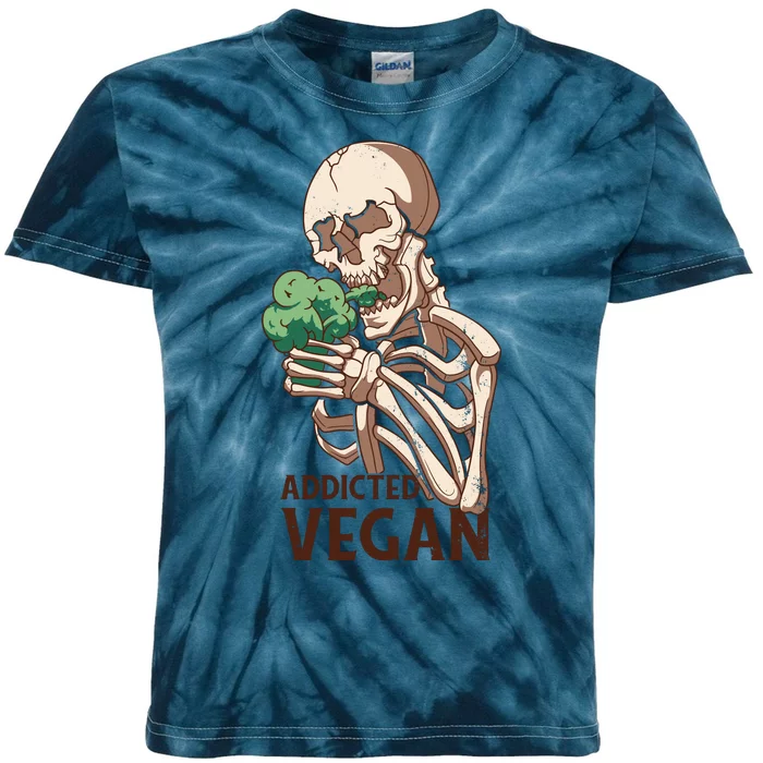 Addicted Vegan Kids Tie-Dye T-Shirt