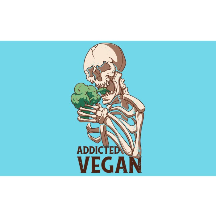 Addicted Vegan Bumper Sticker