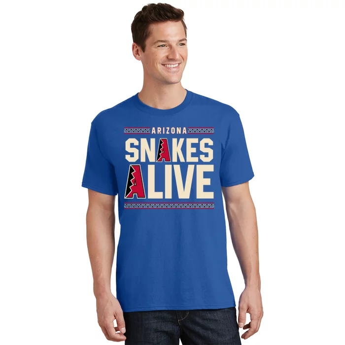 Arizona Vintage Baseball Snakes Alive T-Shirt