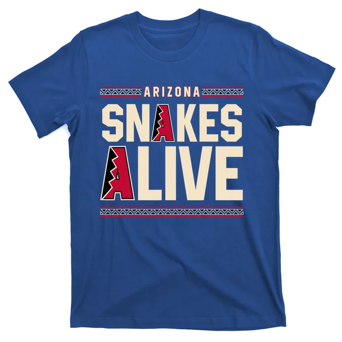 Arizona Vintage Baseball Snakes Alive T-Shirt