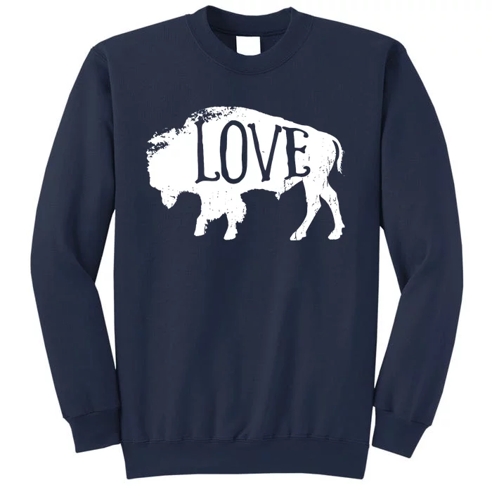 American Vintage Buffalo Silhouette Love Bison Tee Sweatshirt