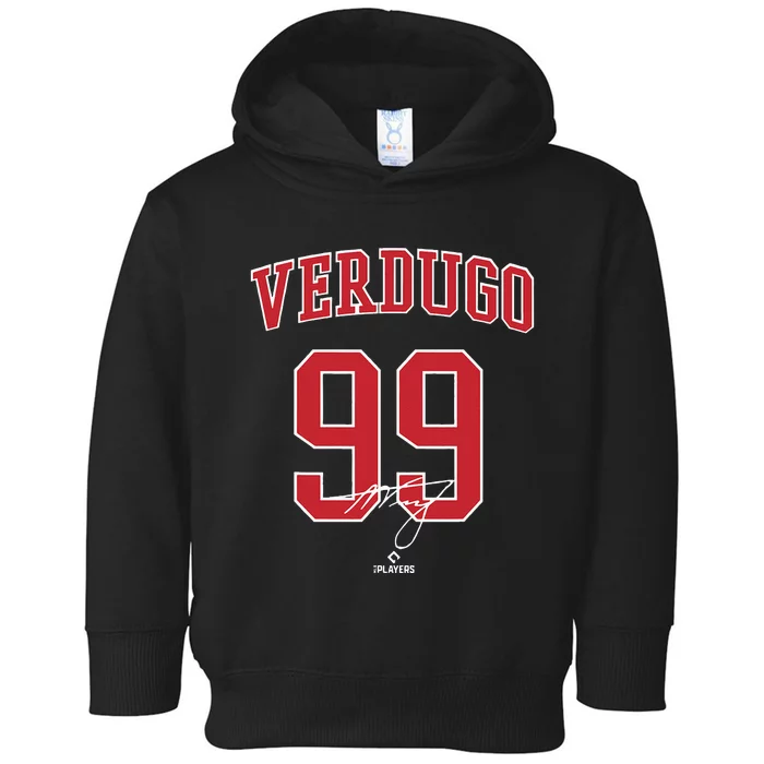 Alex Verdugo Boston Baseball Fan Player Toddler Hoodie