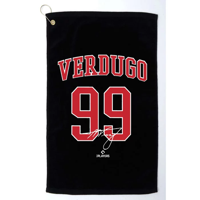 Alex Verdugo Boston Baseball Fan Player Platinum Collection Golf Towel