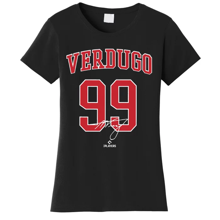 Alex Verdugo Boston Baseball Fan Player Women's T-Shirt