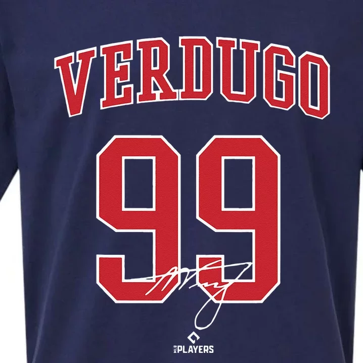 Alex Verdugo Boston Baseball Fan Player Sueded Cloud Jersey T-Shirt