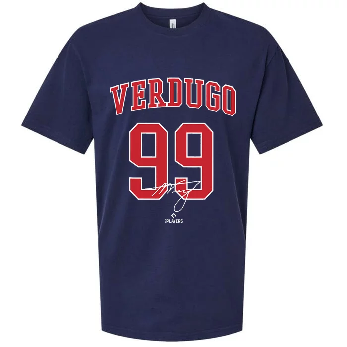 Alex Verdugo Boston Baseball Fan Player Sueded Cloud Jersey T-Shirt