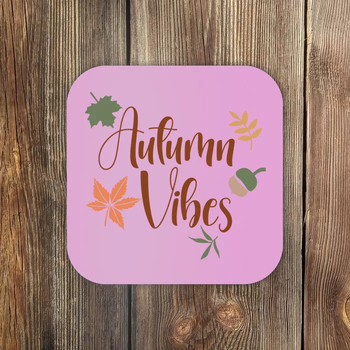 Autumn Vibes Cozy Coaster