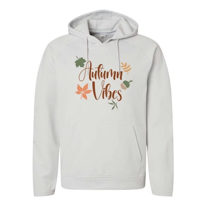 Autumn Vibes Cozy Performance Fleece Hoodie