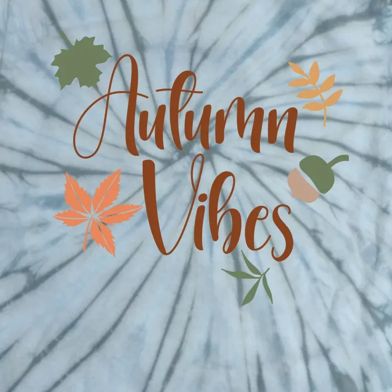 Autumn Vibes Cozy Tie-Dye T-Shirt