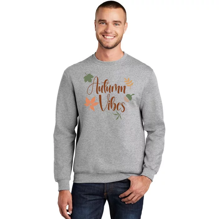 Autumn Vibes Cozy Tall Sweatshirt