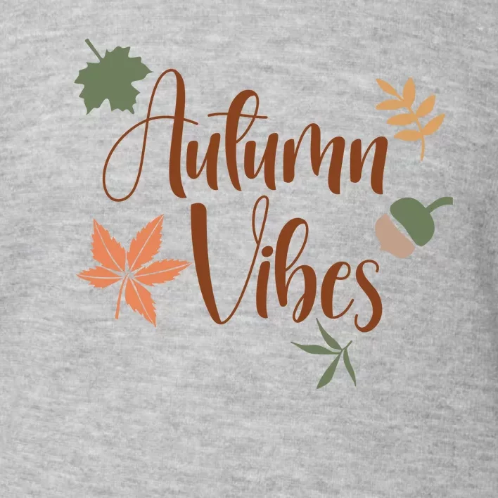 Autumn Vibes Cozy Toddler Sweatshirt