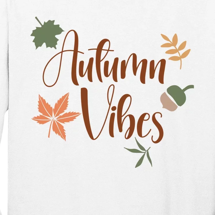 Autumn Vibes Cozy Long Sleeve Shirt