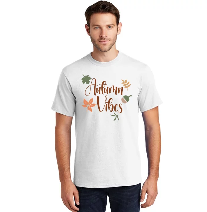 Autumn Vibes Cozy Tall T-Shirt