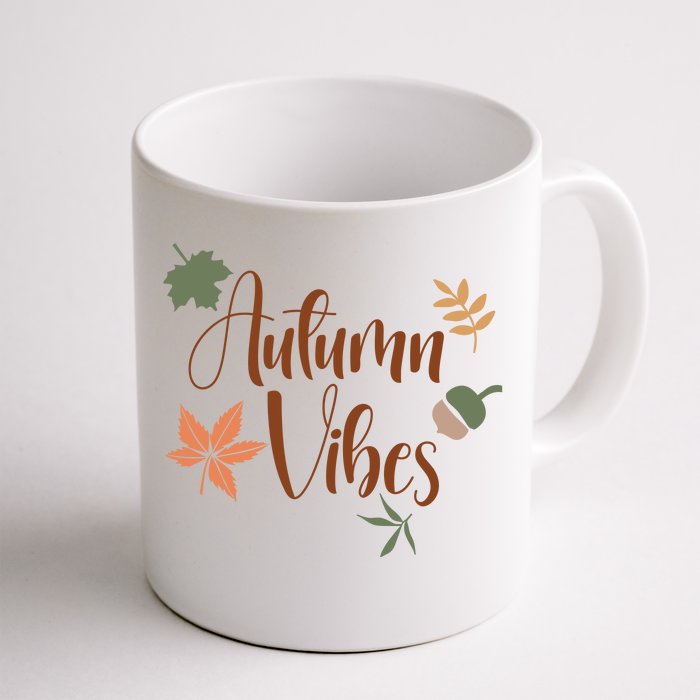 Autumn Vibes Cozy Front & Back Coffee Mug