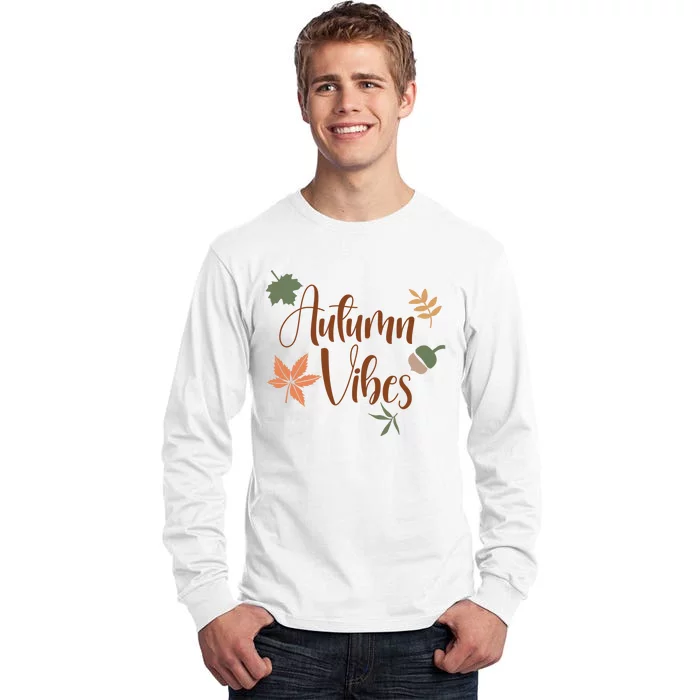 Autumn Vibes Cozy Tall Long Sleeve T-Shirt