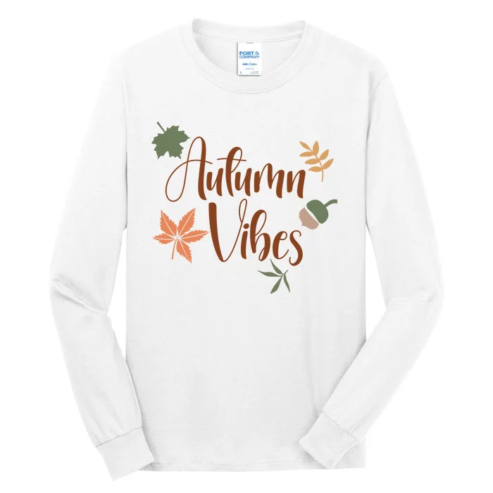 Autumn Vibes Cozy Tall Long Sleeve T-Shirt