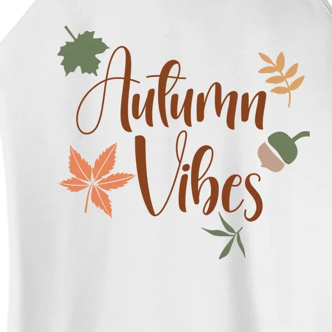 Autumn Vibes Cozy Women’s Perfect Tri Rocker Tank