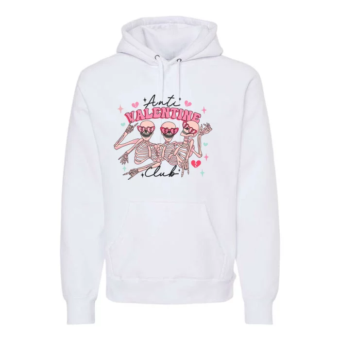 Anti Valentine Club Premium Hoodie