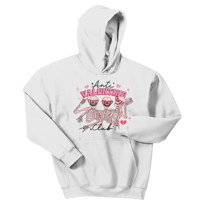 Anti Valentine Club Kids Hoodie