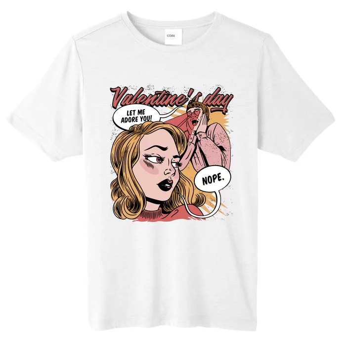 Anti Valentines Day Feminist Comic ChromaSoft Performance T-Shirt