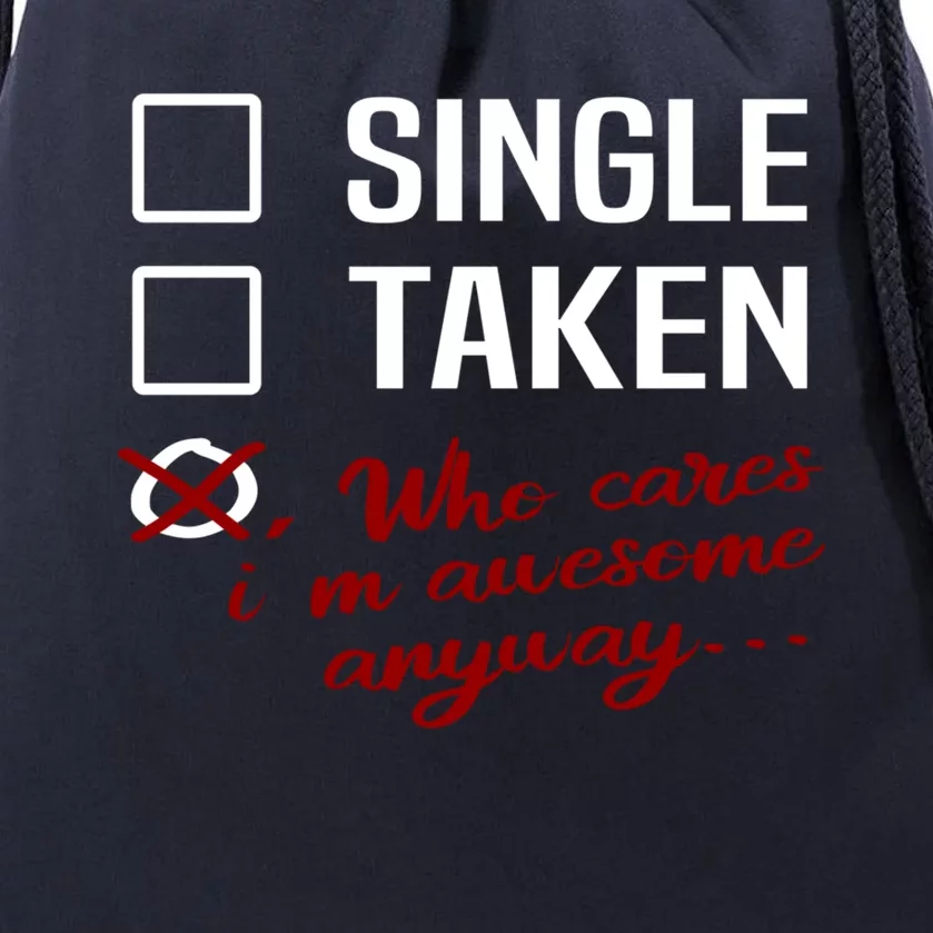 Anti Valentines Day Singles Awareness Day Cool Gift Drawstring Bag