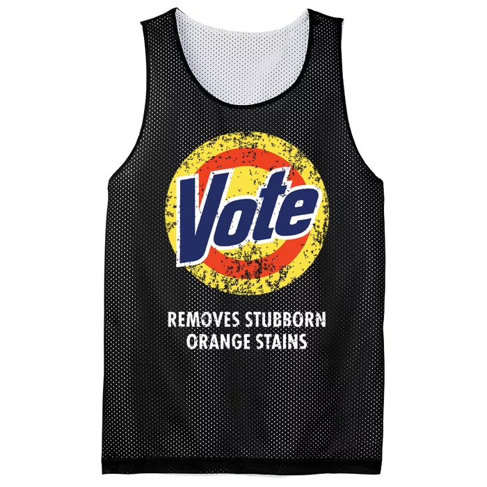 Antitrump Vote Detergent Funny Vintage Mesh Reversible Basketball Jersey Tank