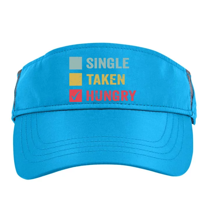 Anti Valentine Day Sassy Funny Sarcastic Single Taken Hungry Adult Drive Performance Visor