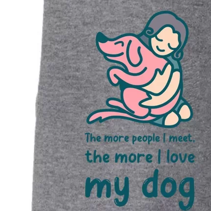 Anti Valentine Day Dog Lover Gift Doggie 3-End Fleece Hoodie