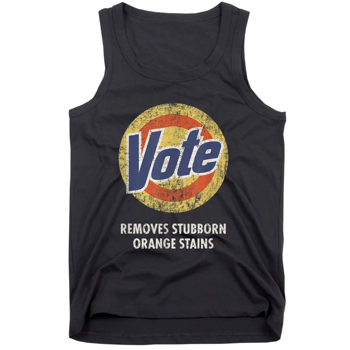 AntiTrump Vote Detergent Funny Vintage Tank Top