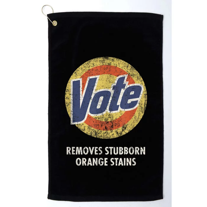 AntiTrump Vote Detergent Funny Vintage Platinum Collection Golf Towel