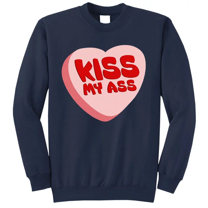 Anti Valentine's Day Funny Valentine Heart Candy Sweatshirt