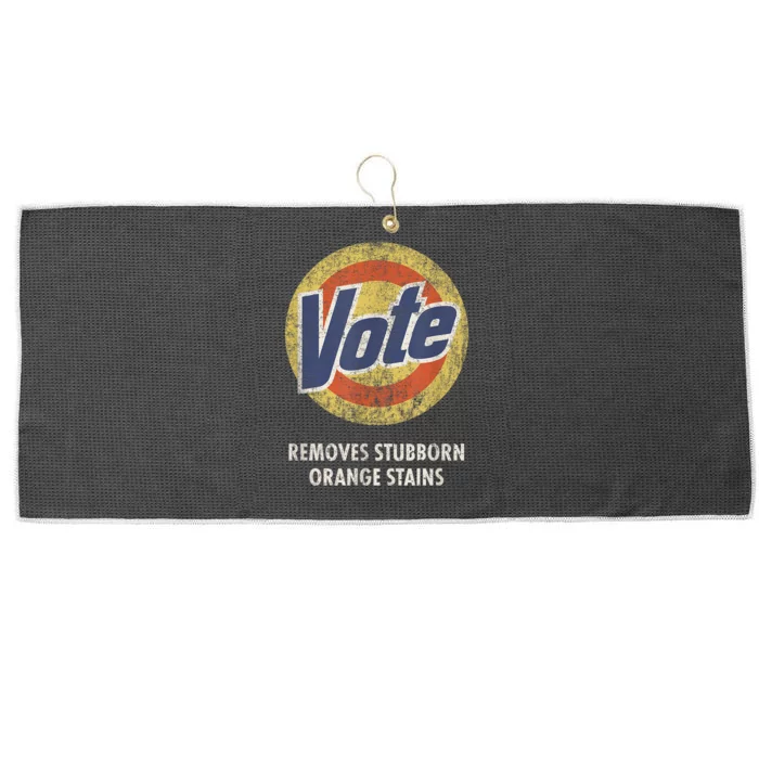 AntiTrump Vote Detergent Funny Vintage Large Microfiber Waffle Golf Towel