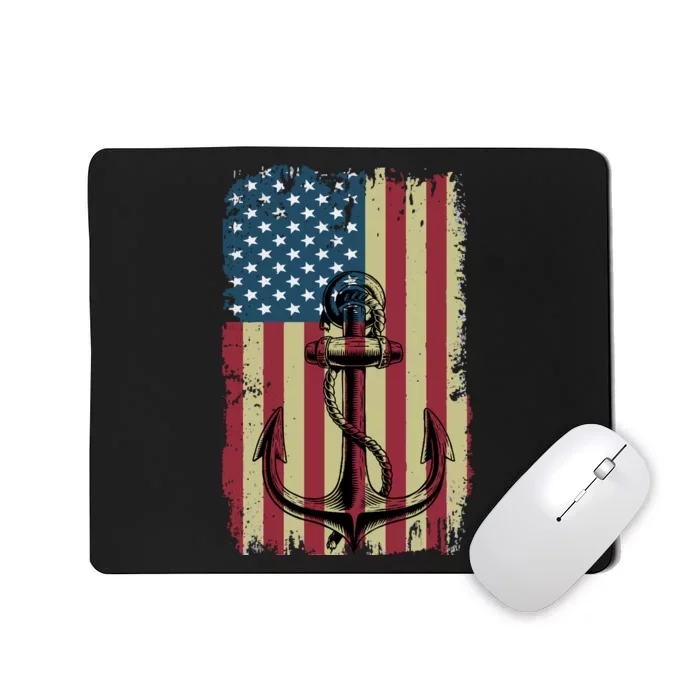 Anchor Veterans Day T Mousepad