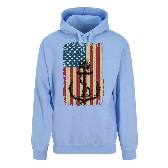 Anchor Veterans Day T Unisex Surf Hoodie