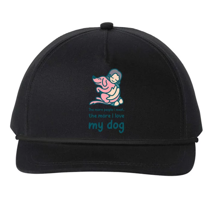 Anti Valentine Day Dog Lover Gift Snapback Five-Panel Rope Hat